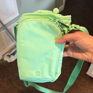 lululemon athletica Small Crossbody Bag in Mint Green